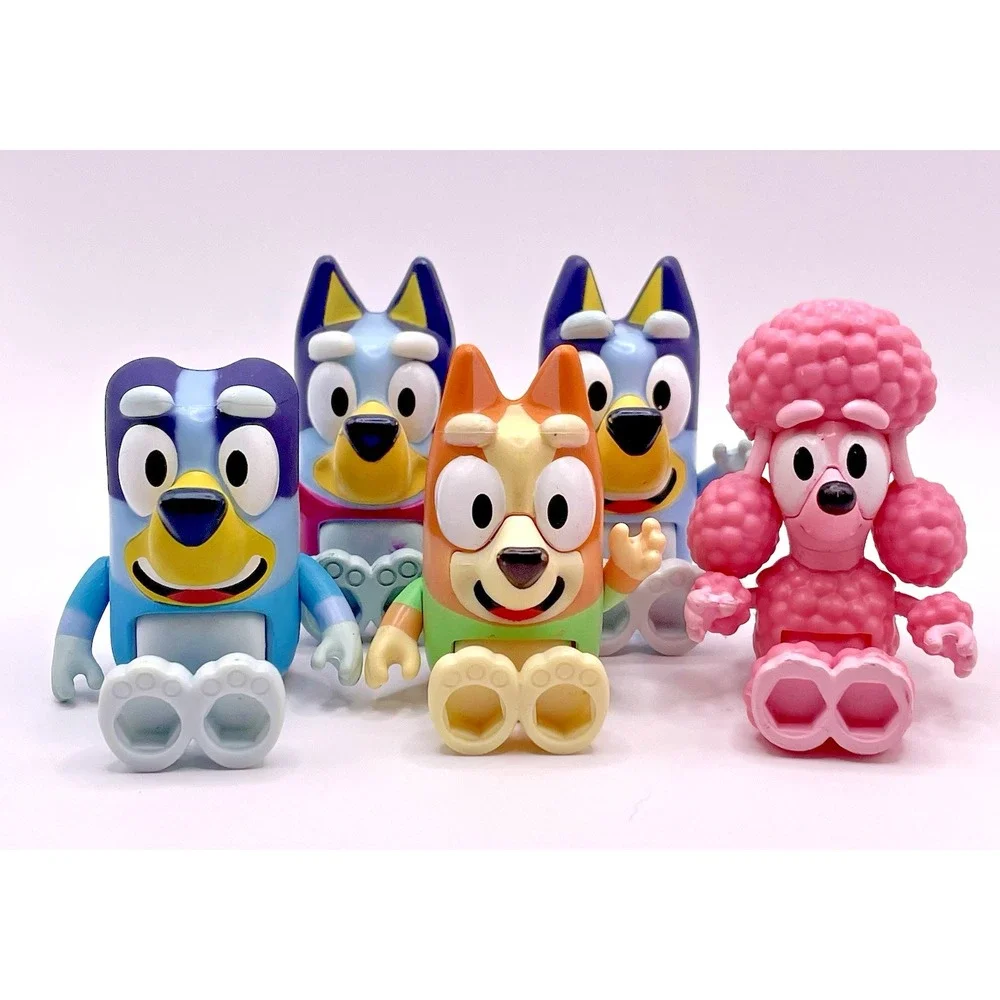 Bluey Bingo Coco Figures Dog Poodle Poseable 2.5